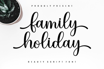 Design Festive Family Projects with Holiday Fonts