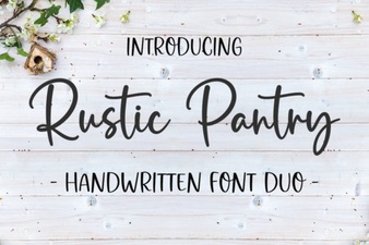 Rustic Pantry Font – Free Script Font Download