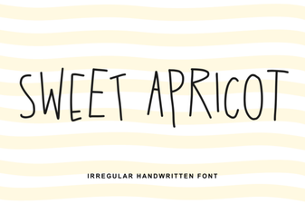 Sweet Apricot Font: Elegant Design