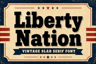 Liberty Nation Font: Bold Patriotic Design for Your Projects